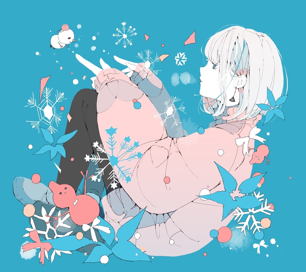 【フリーBGM】 雪が降り頻るクリスマス 【切ない 寂しい メロディック】