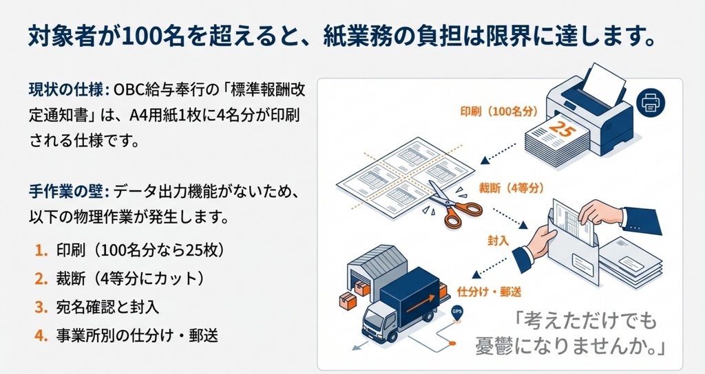 【Excel/VBA】【給与奉行 出力データ対応】標準報酬改定通知書PDF自動作成ツール