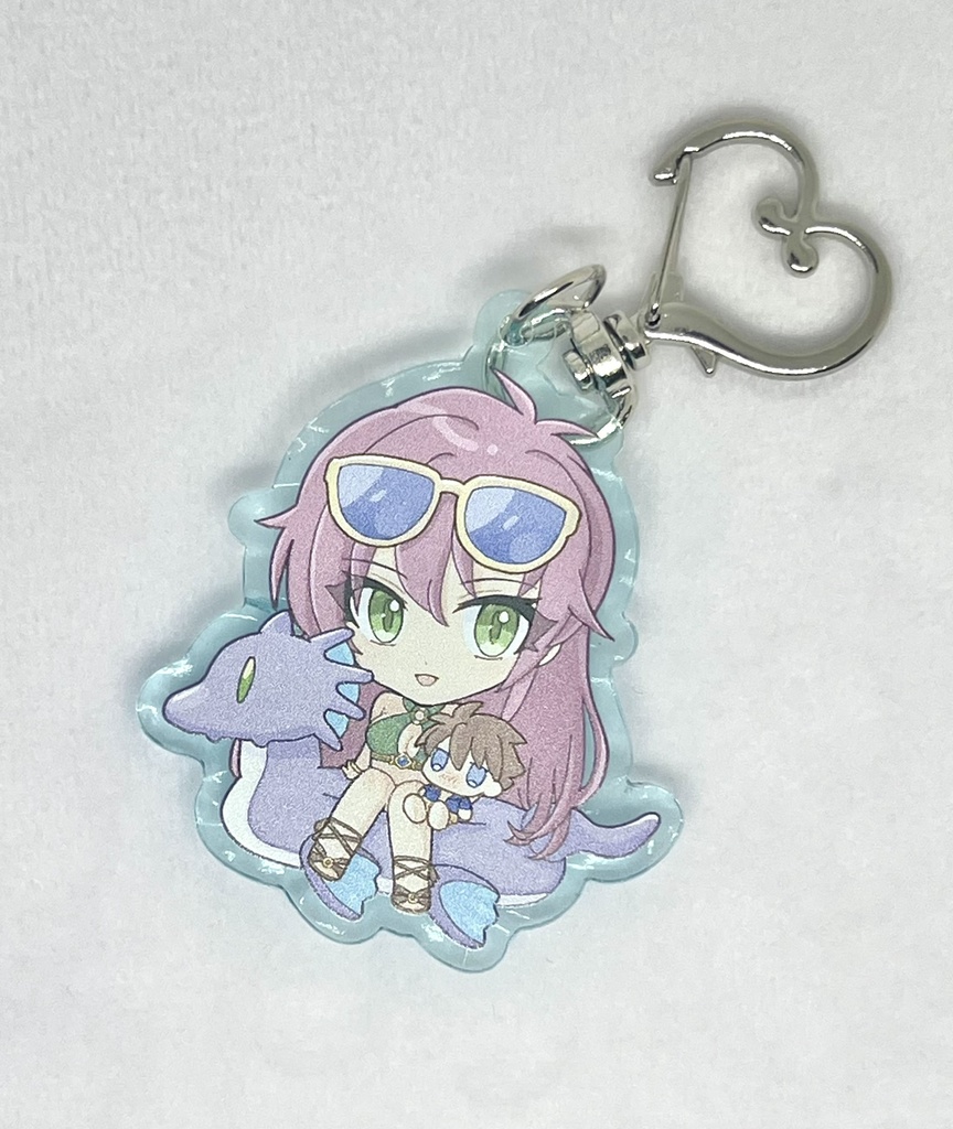 水面アクリルキーホルダー