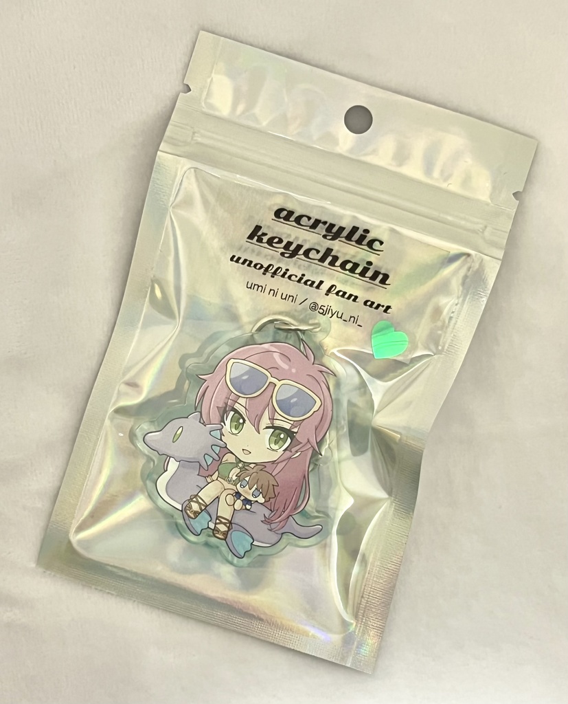 水面アクリルキーホルダー