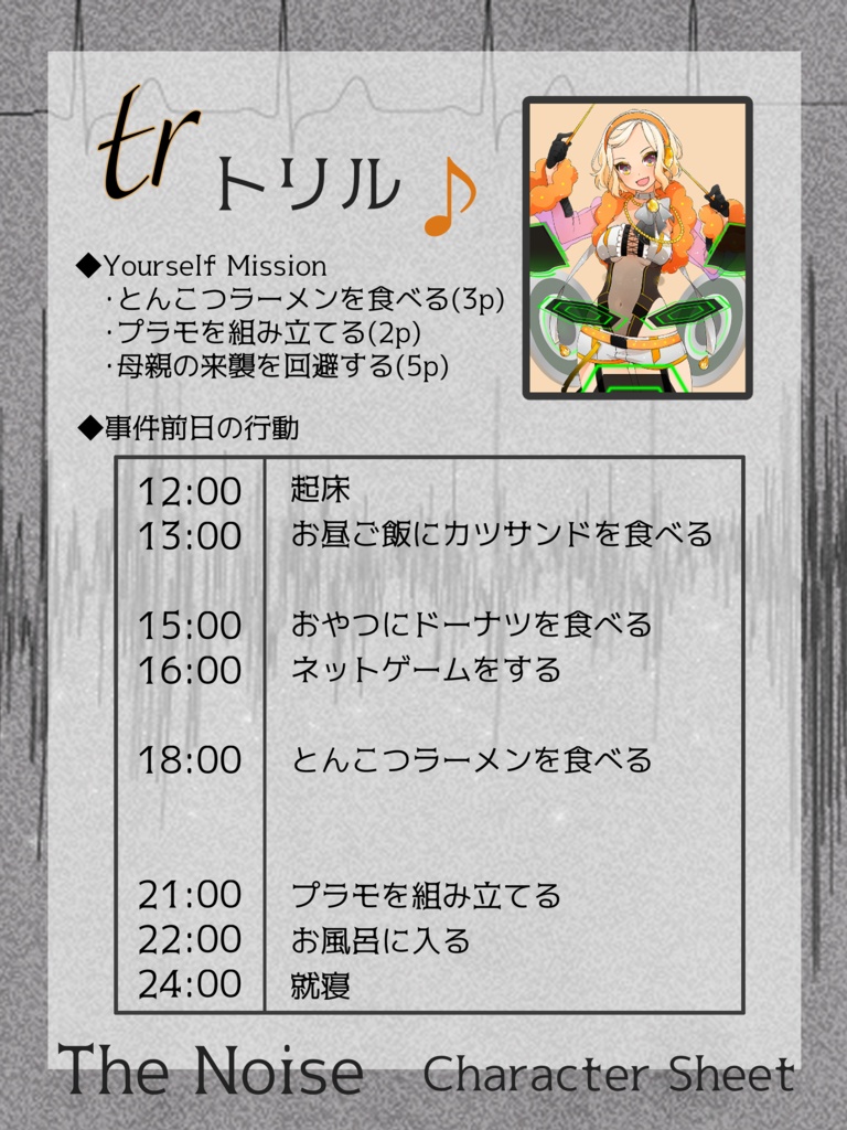 【マダミス】The Noise