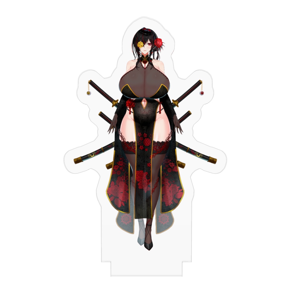 黒紫館幽火 新衣装 アクリルフュギュア