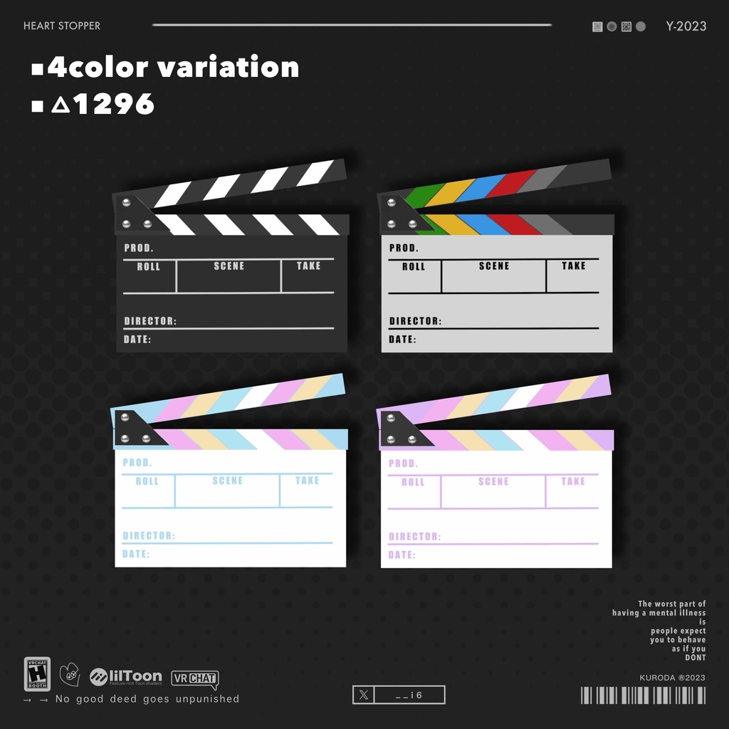 【FREE】CLAPPER BOARD