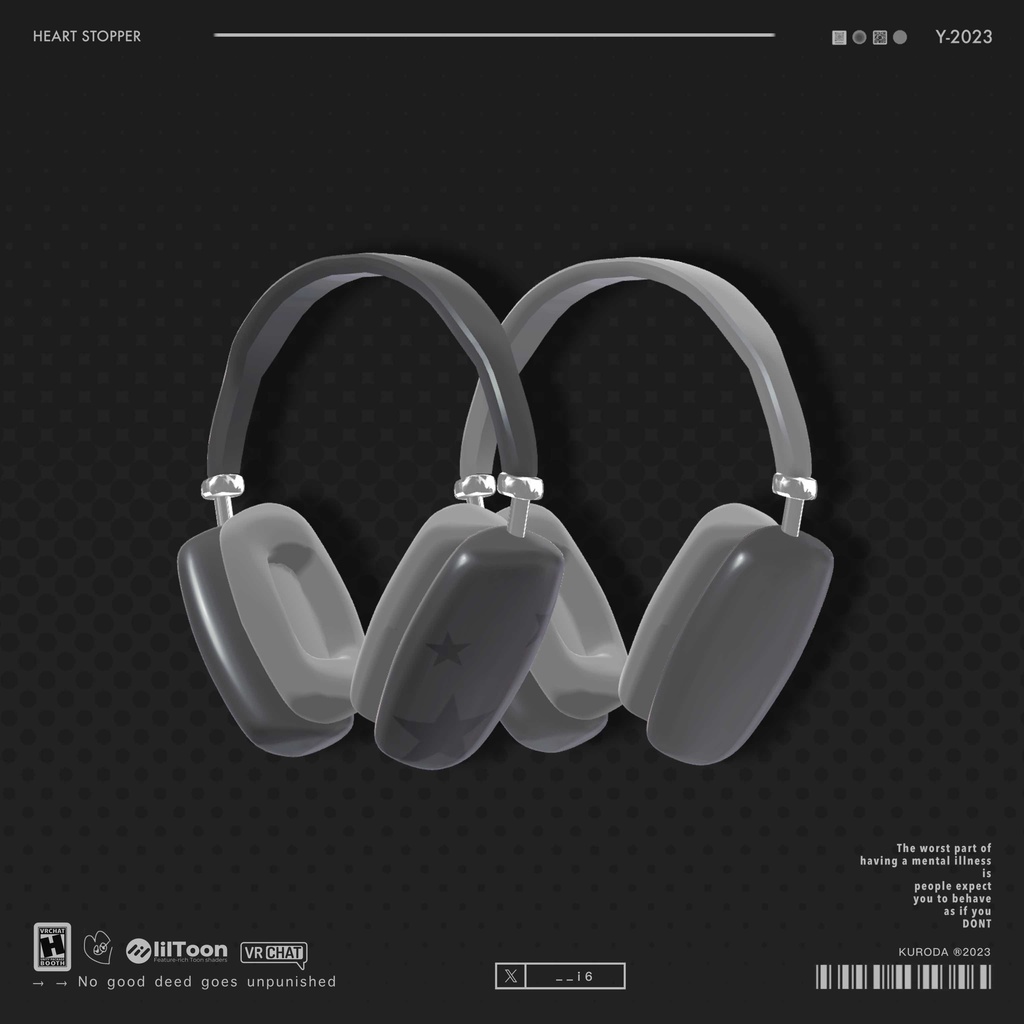 SILVER HEADPHONE