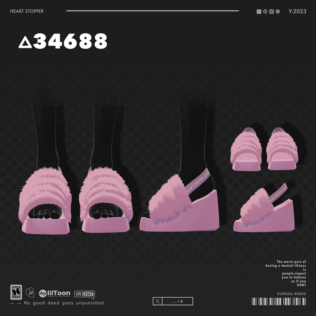 【Grus】FULLFY SLIPPERS