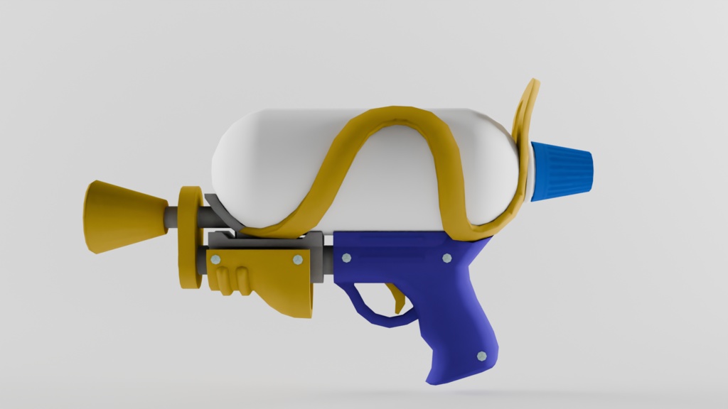 スプラシューター 3Dモデル