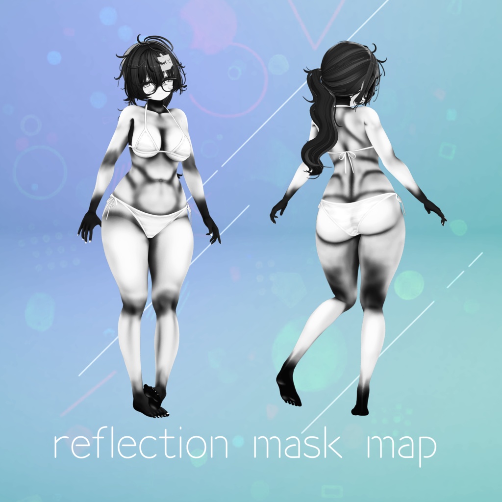 【クマリ】Kumaly ふわふわ body texture & material 🍏