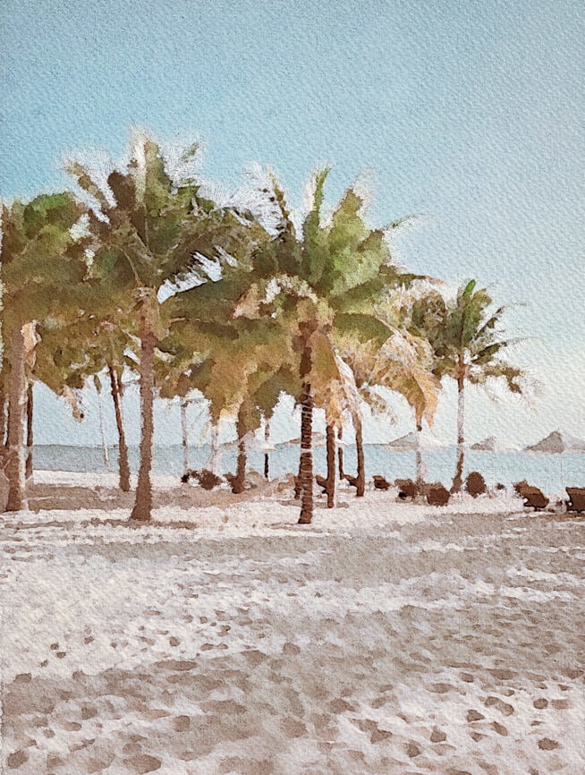 夏の水彩素材 30点セット