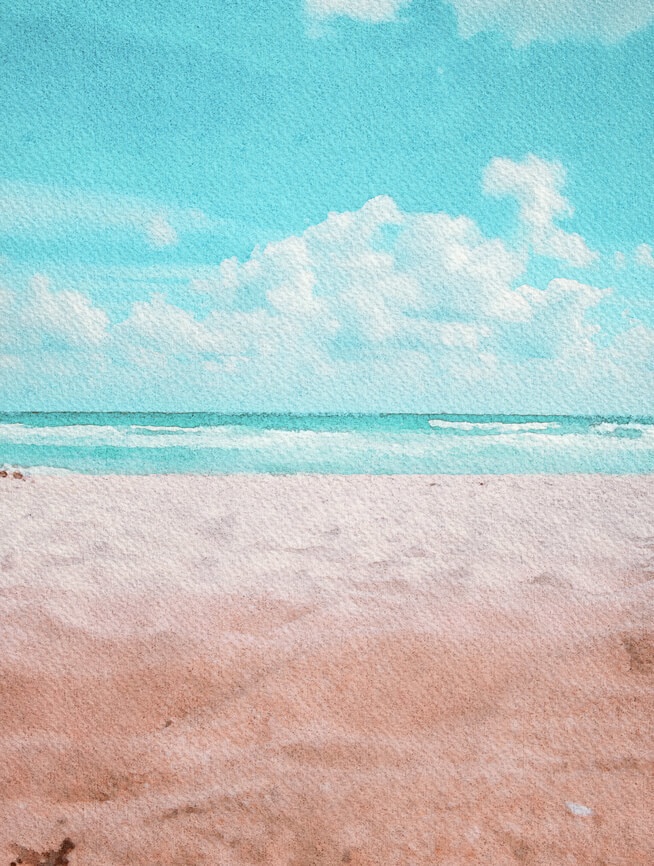 夏の水彩素材 30点セット