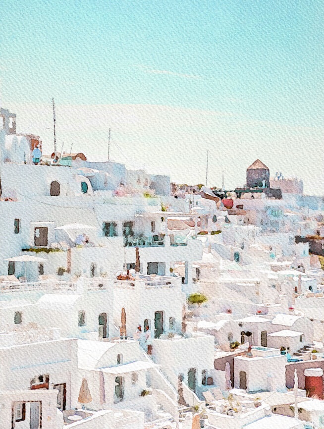 夏の水彩素材 30点セット