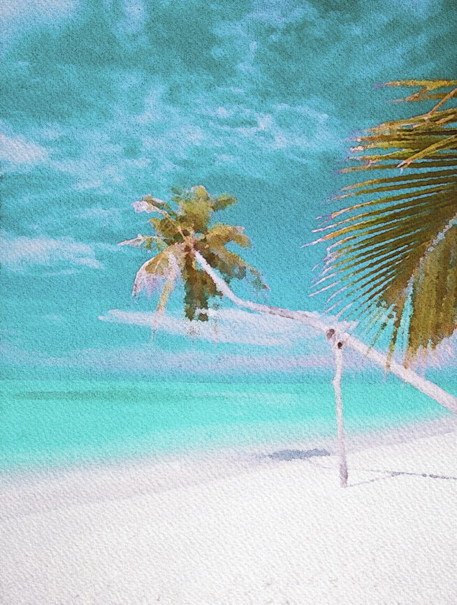 夏の水彩素材 30点セット