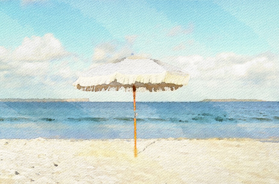 夏の水彩素材 30点セット