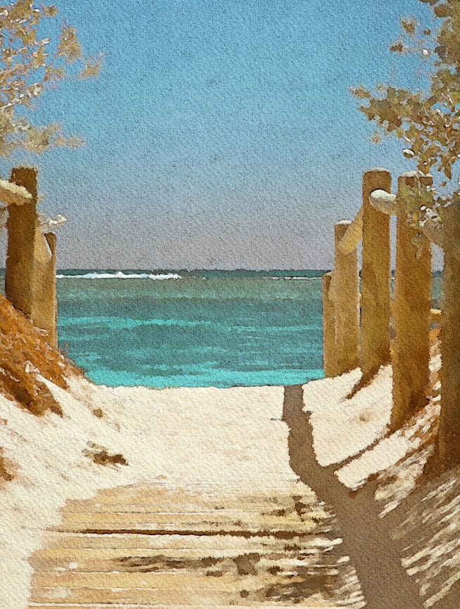 夏の水彩素材 30点セット