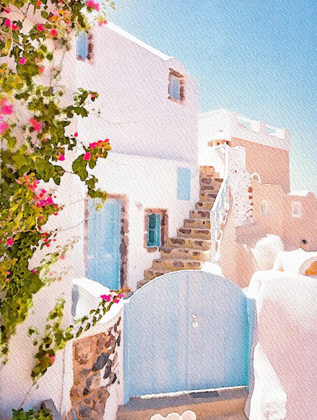 夏の水彩素材 30点セット