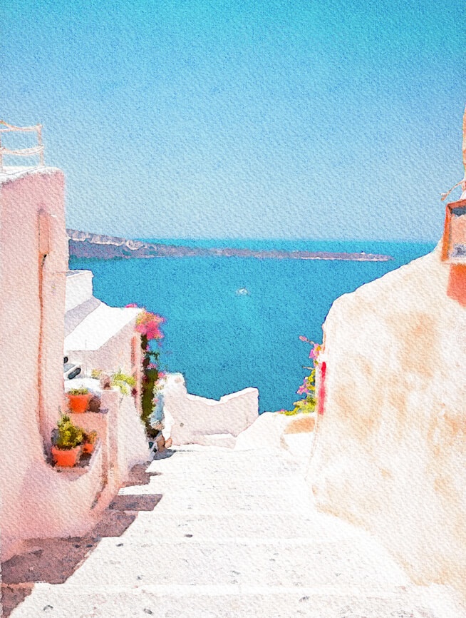 夏の水彩素材 30点セット