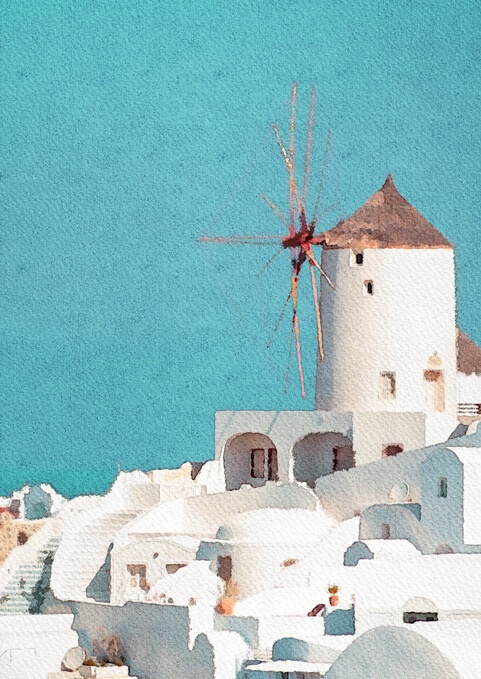 夏の水彩素材 30点セット