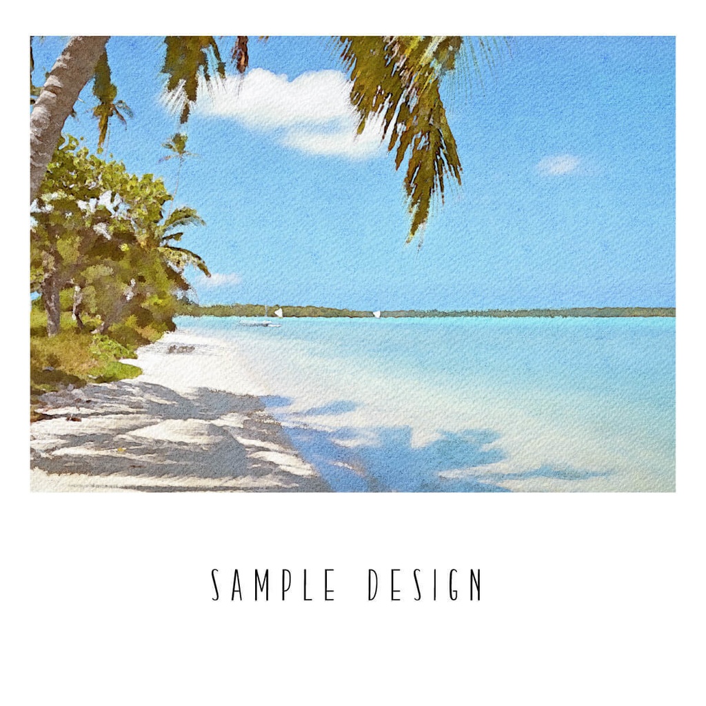 夏の水彩素材 30点セット