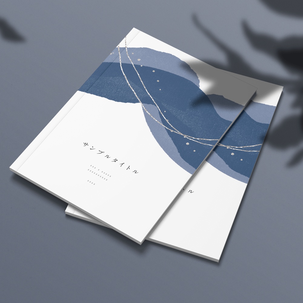 デザイン素材84点セット - NAVY