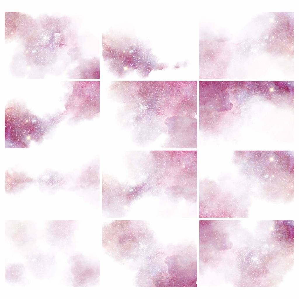 水彩テクスチャ背景素材215点セット - Warm