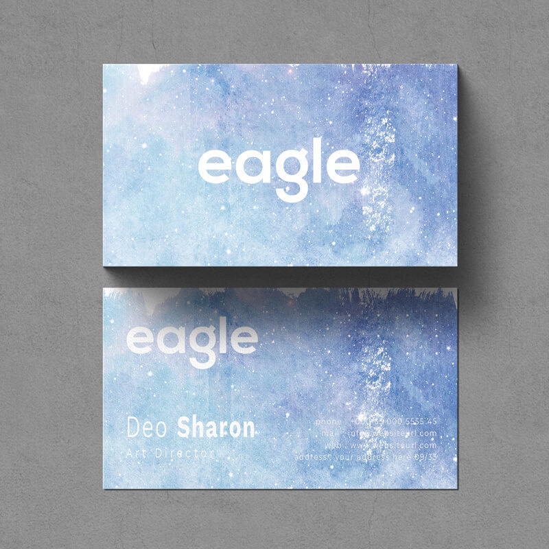 水彩テクスチャ背景素材215点セット - Cool