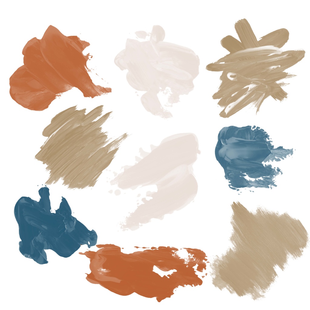 アブストラクト素材384点セット - Muted Earth