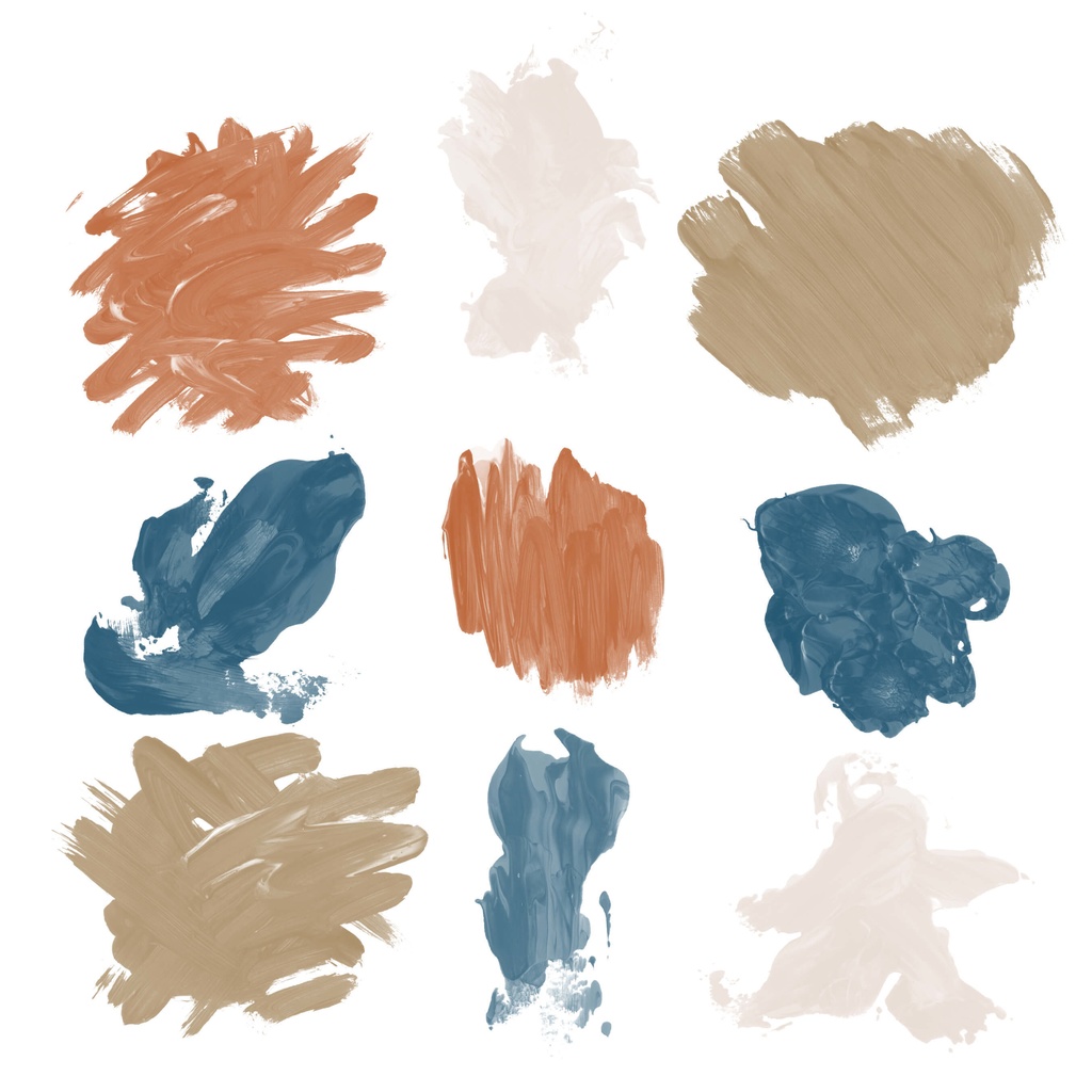 アブストラクト素材384点セット - Muted Earth