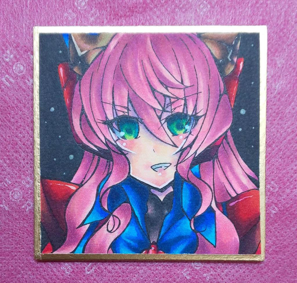 ミニ色紙 戦姫絶唱シンフォギア マリア/調/切歌