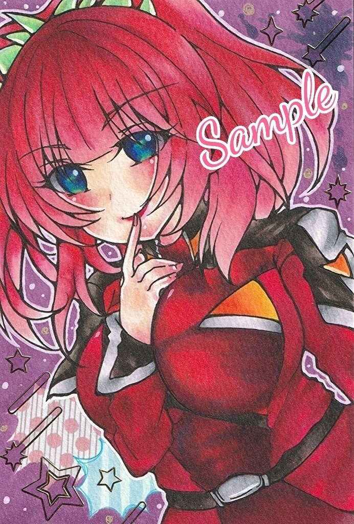 機動戦士ガンダムSEED アグネス 原画 ポスカ
