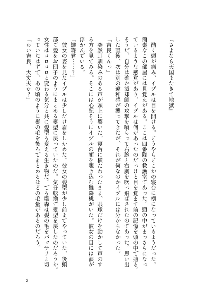 ギンイヅ小説本再販(書き直し等あり)