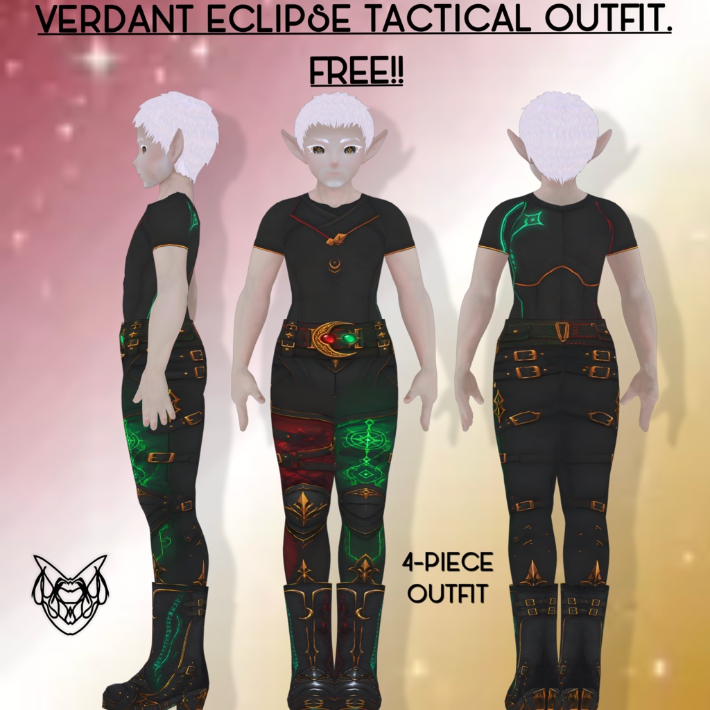 Verdant Eclipse Tactical Battlemage Outfit FREE!!