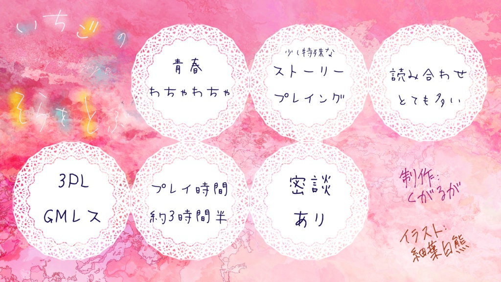 いちごのそらをとぶ【ストプレ】