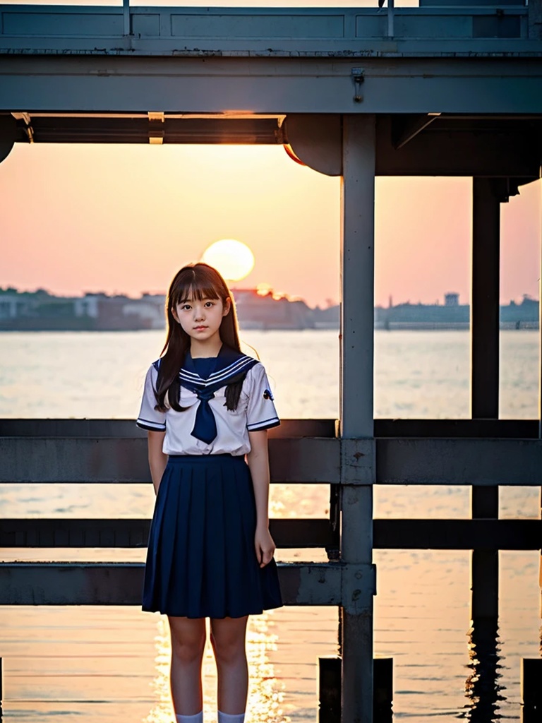 ティーンモデル AIファッションスナップ5 セーラー服/セーラーコスチューム編