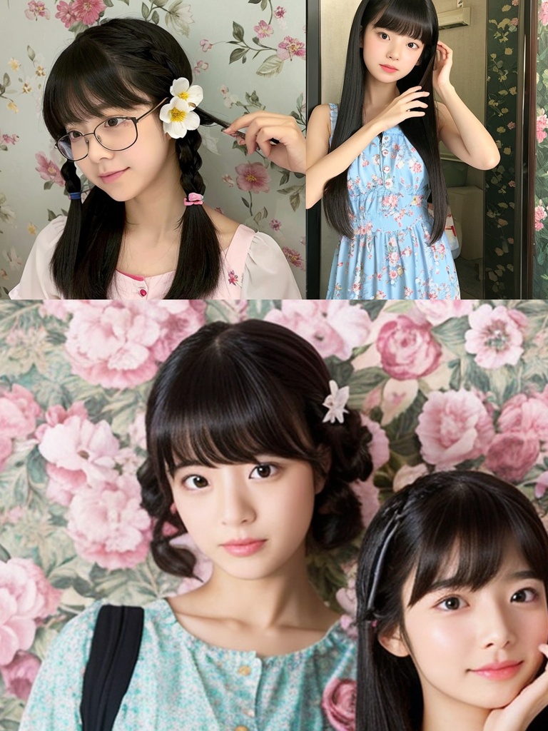 ティーンモデル AIファッションスナップ14 ダイジェスト版