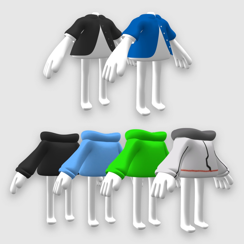 3Dモデル アバター 「NIKI」