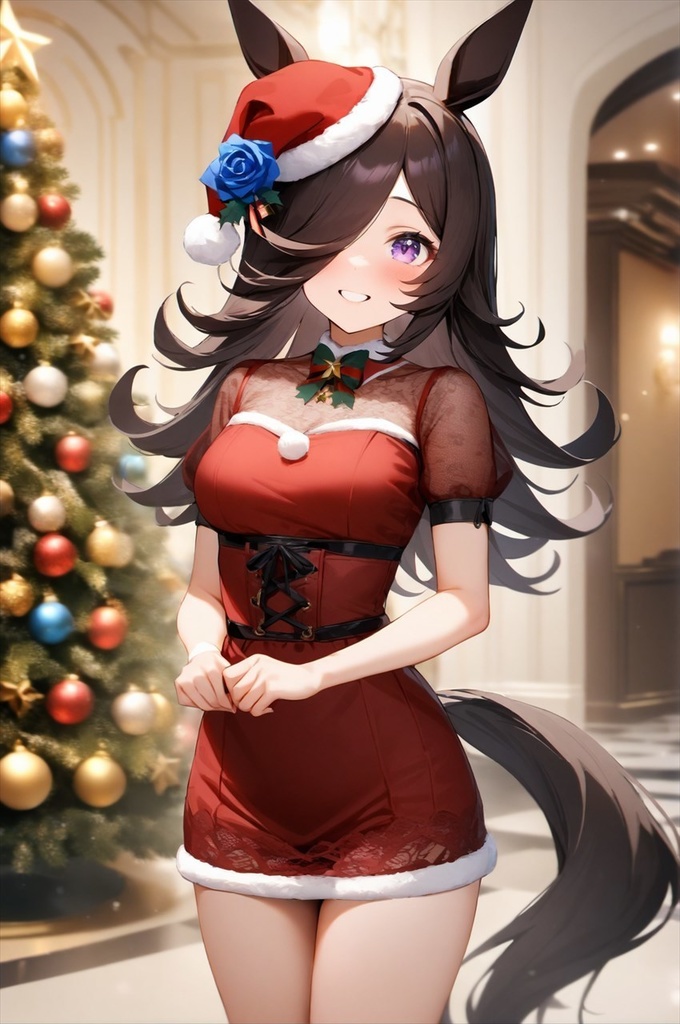 ライスシャワーとクリスマス 2024年