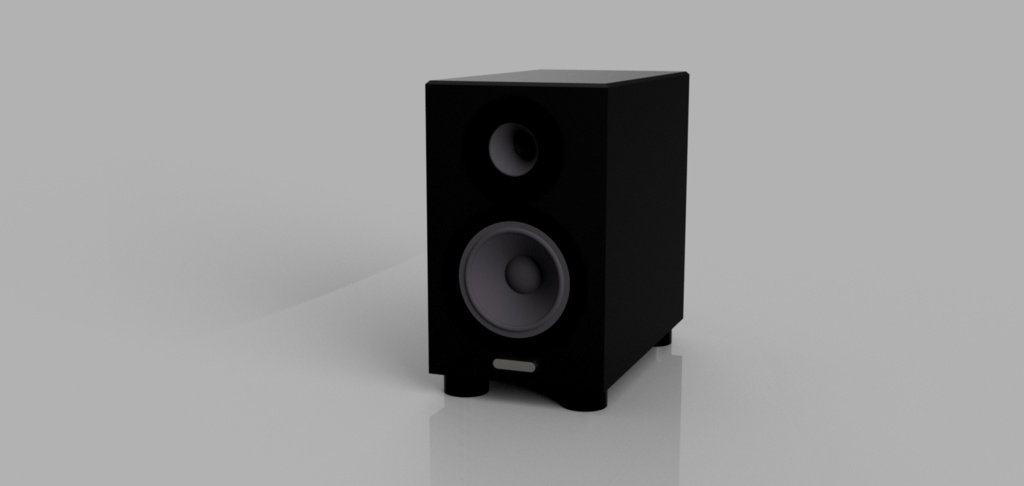 スピーカー3Dモデルspeaker_blender_fbx