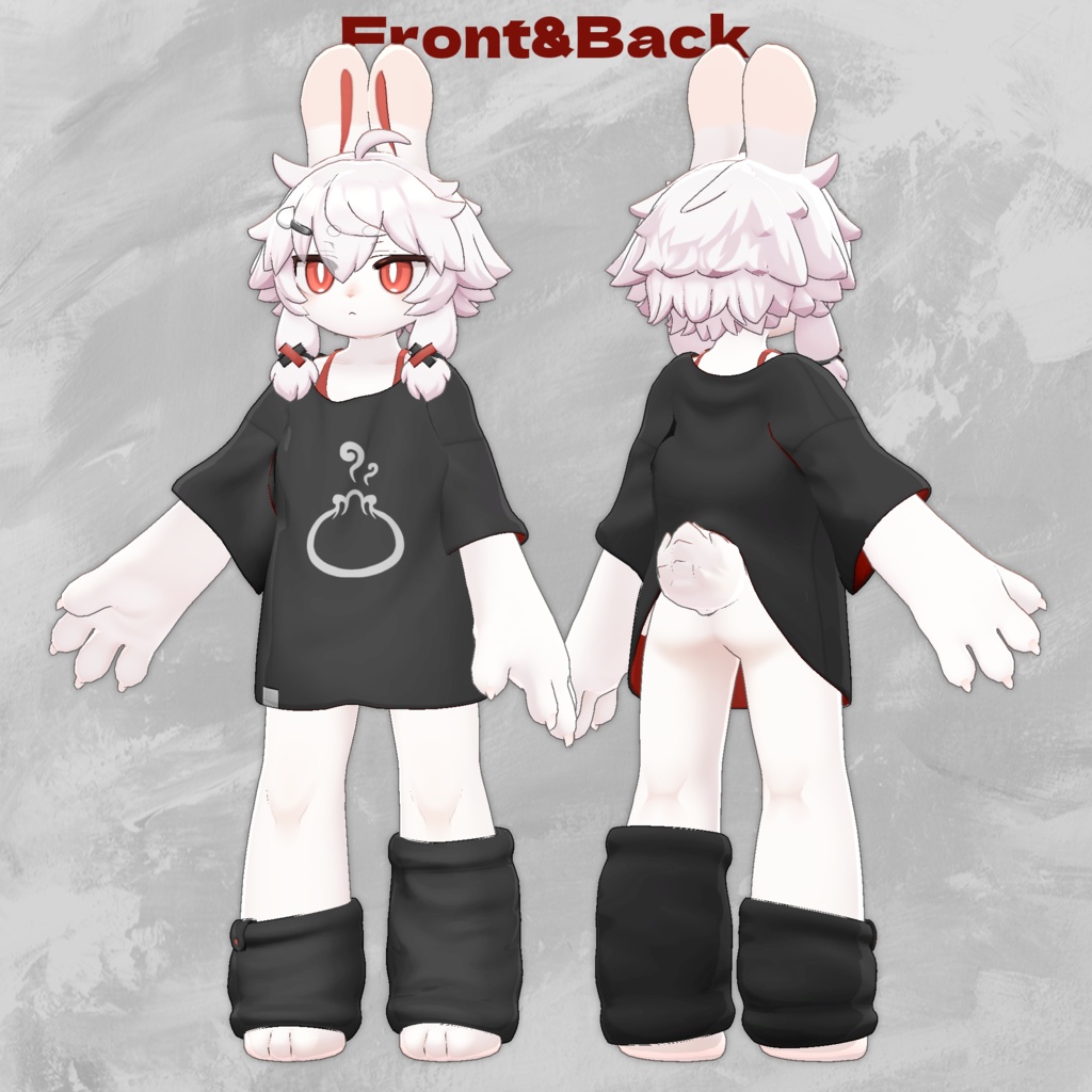 オリジナル3Dモデル【Yue -ユエ-】