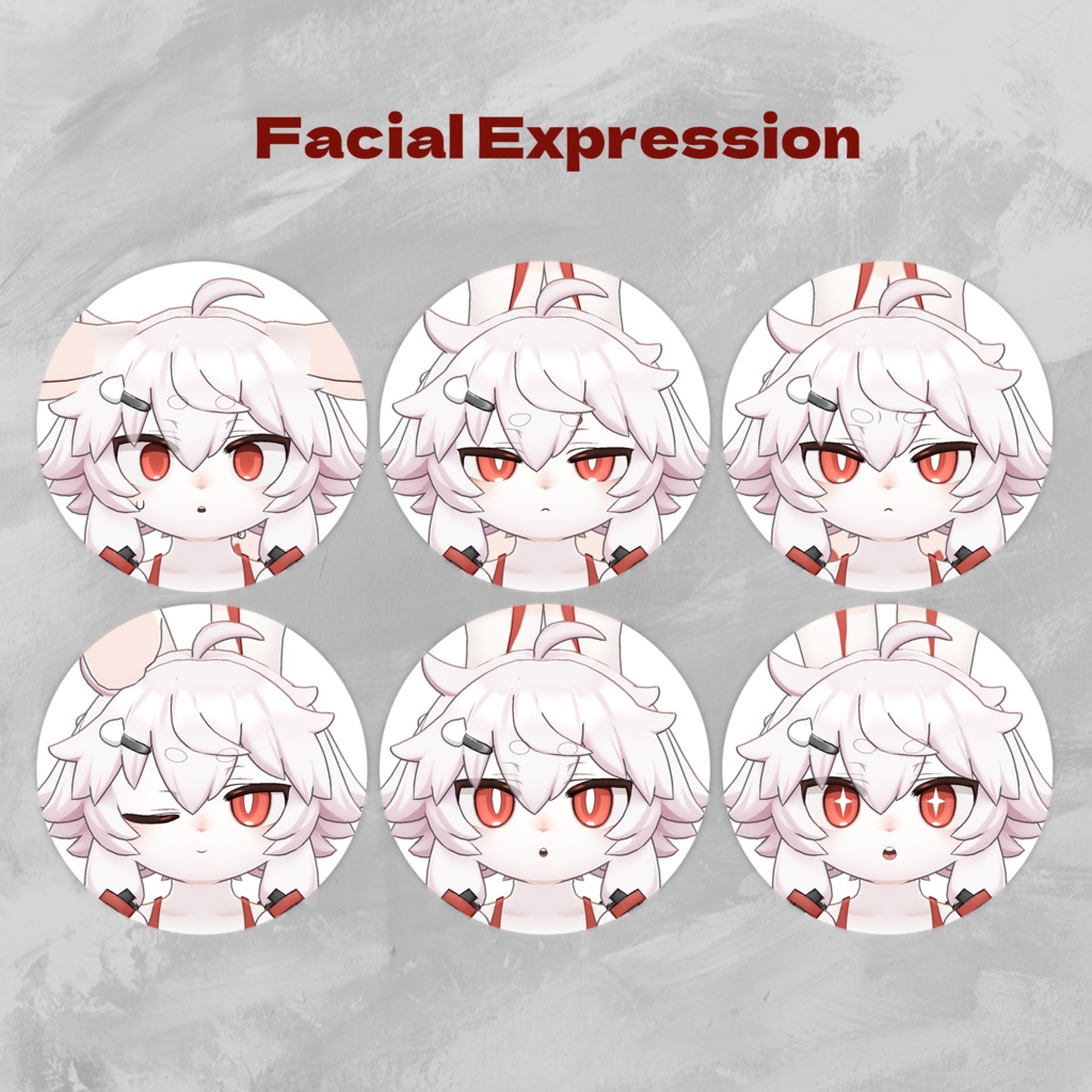 オリジナル3Dモデル【Yue -ユエ-】