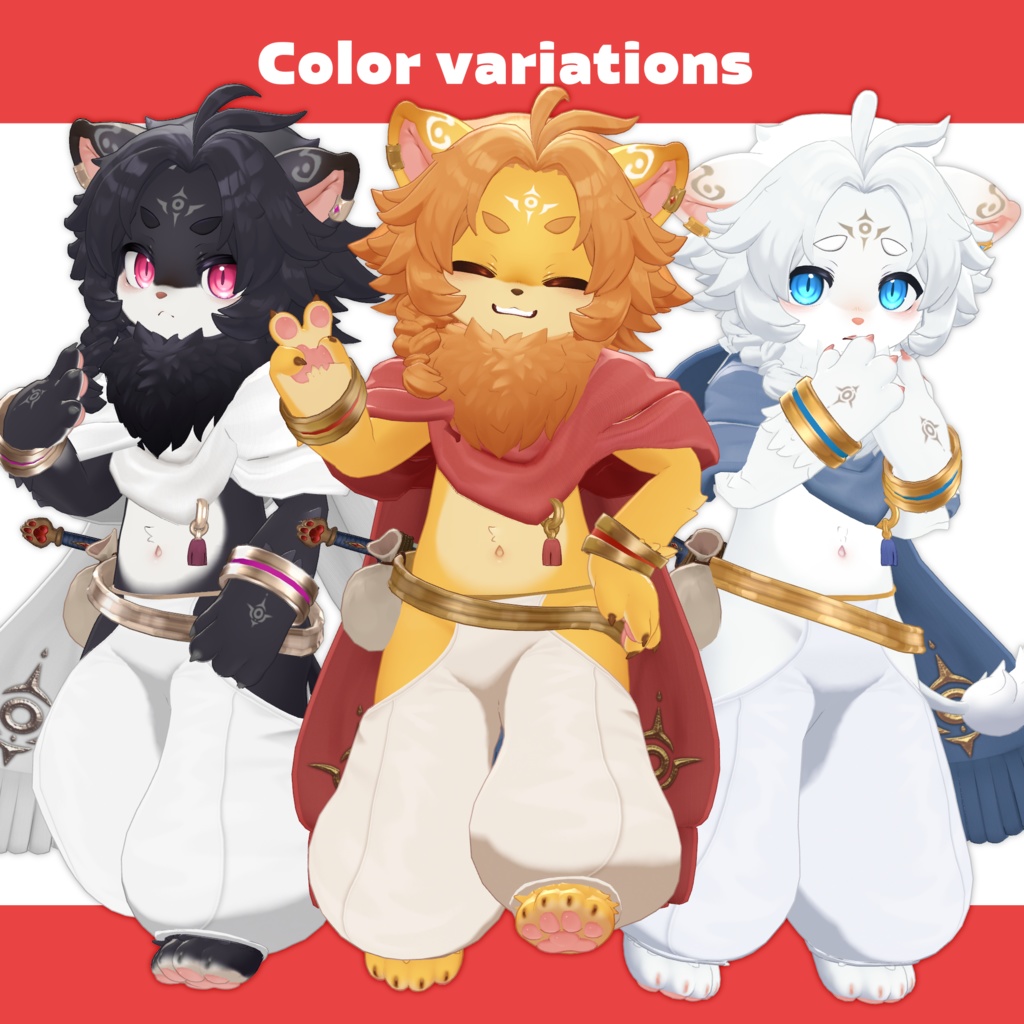 オリジナル3Dモデル【Anwar2 -アンワル2-】