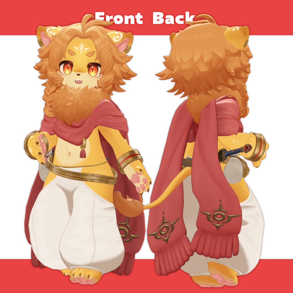 オリジナル3Dモデル【Anwar2 -アンワル2-】