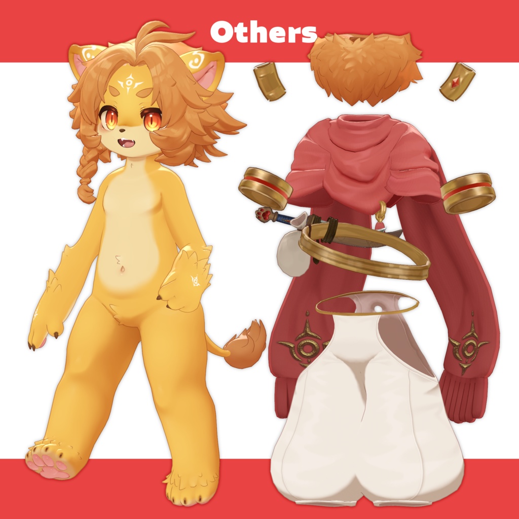 オリジナル3Dモデル【Anwar2 -アンワル2-】