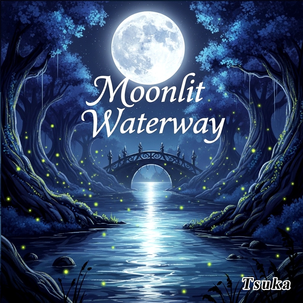 Moonlit Waterway【 Instrumental Music 】