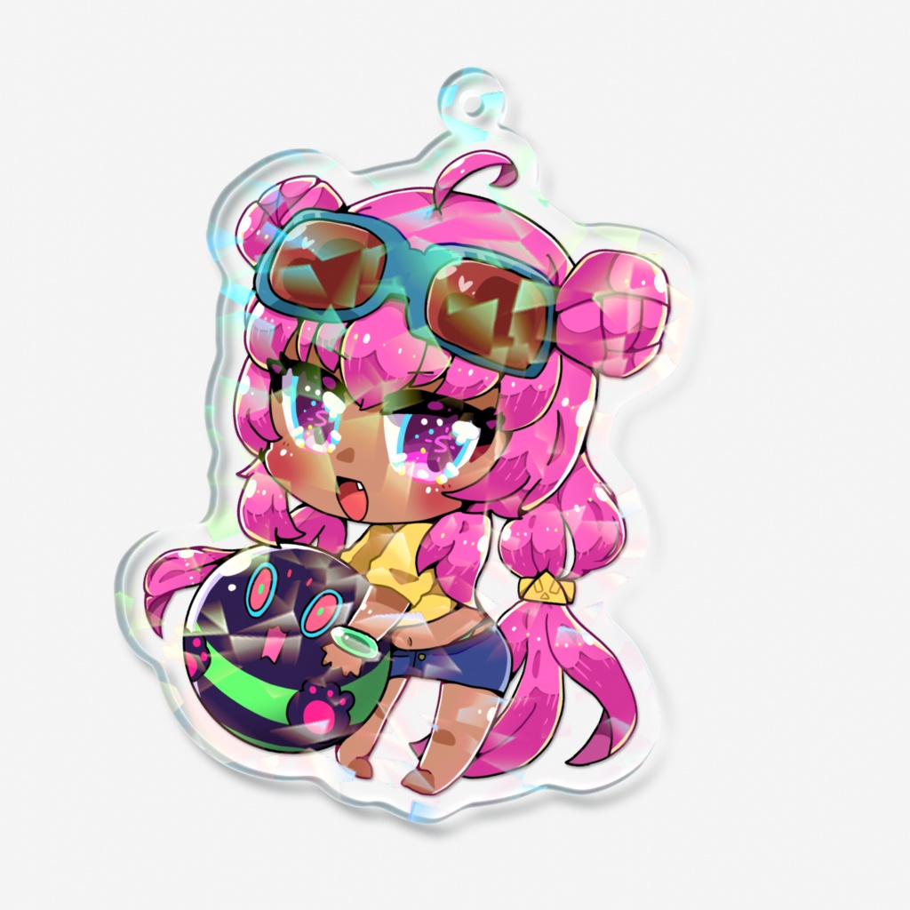 ∞∞(*σ∀σ)∞∞ユメブキグレイスよ!ホログラムアクリルキーホルダー