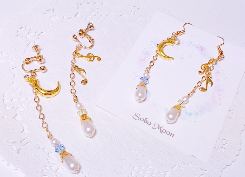 ☆無き夜のセレナーデ ピアス