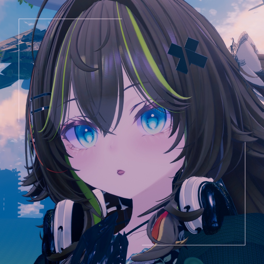 【ルゼブルちゃん】Clear Make up&Eyes Texture