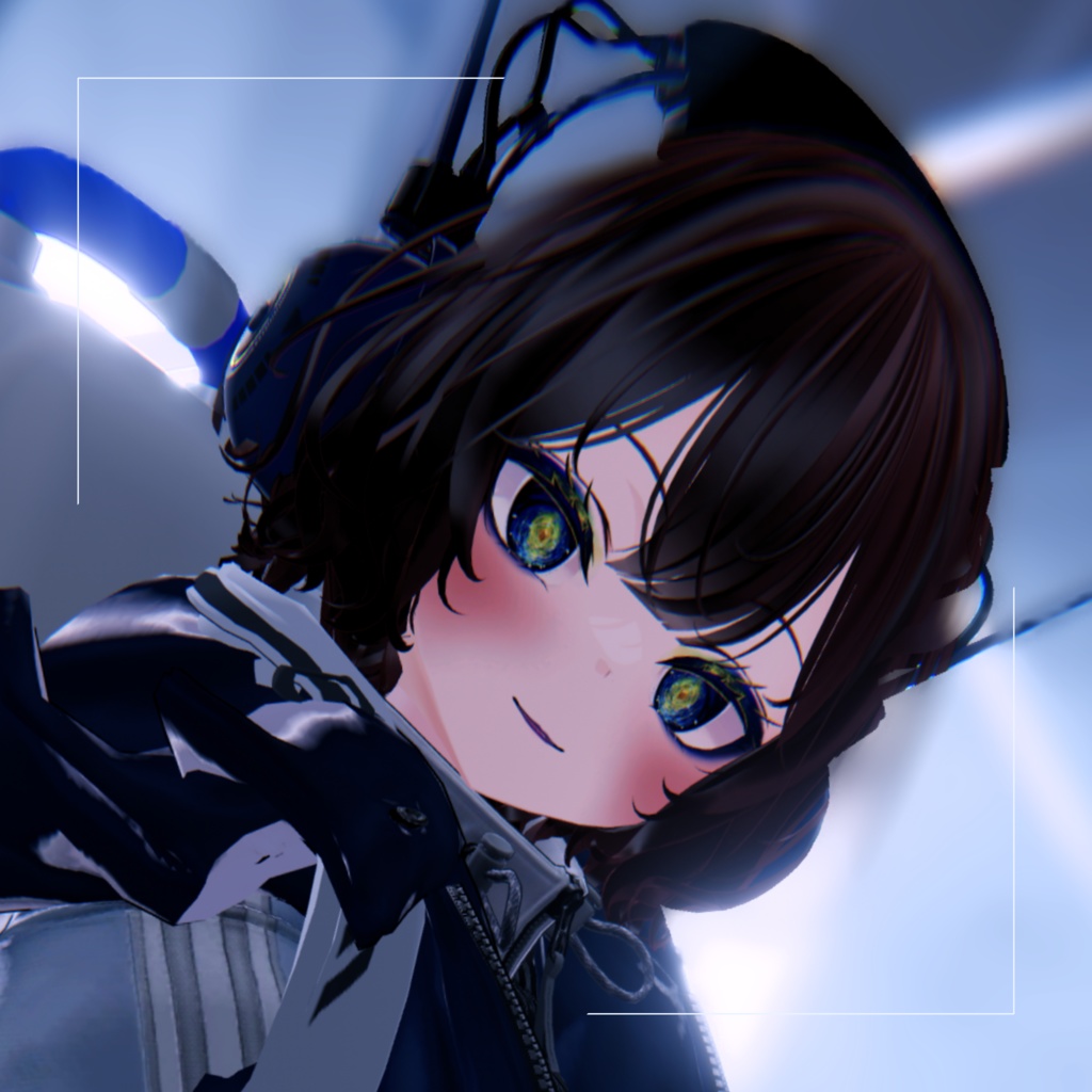 【ルゼブルちゃん】In Starly Sky Make up&Eyes Texture