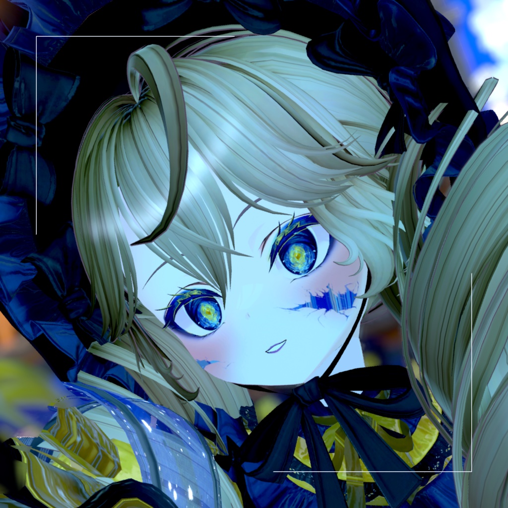 【ルゼブルちゃん】In Starly Sky Make up&Eyes Texture