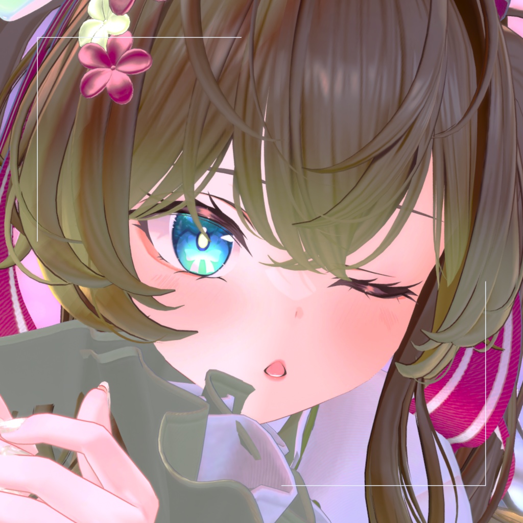 【ルゼブルちゃん】こっちみてMake up&Eyes Texture