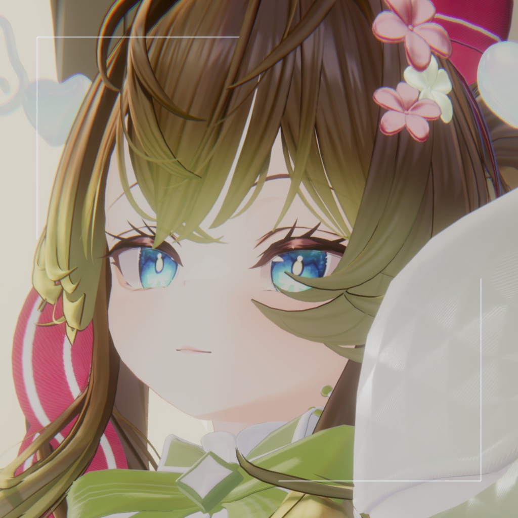 【ルゼブルちゃん】こっちみてMake up&Eyes Texture