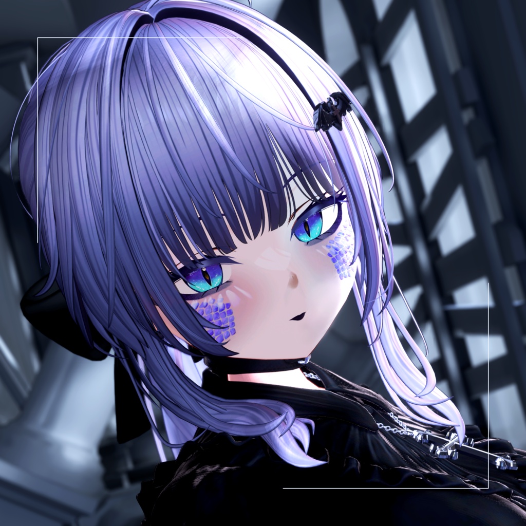【ルゼブルちゃん】仮称ファブニール Make up&Eyes Texture